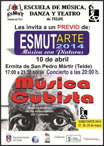 Cartel de la actividad (Foto TA)