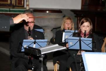 El concierto tuvo lugar este sábado en el templo de Los Llanos de Telde (Foto Jesús Ruiz Mesa)