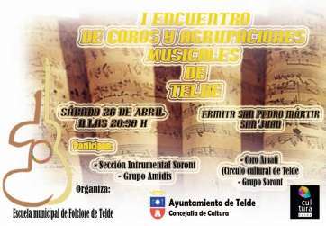 Cartel de la actividad (Foto TA)