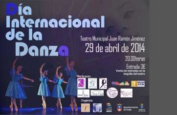 Cartel del Día de la Danza 2014 en Telde (Foto TA)