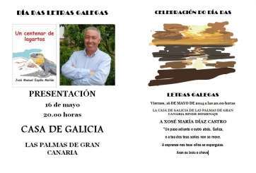 Cartel del acto (Foto TA)