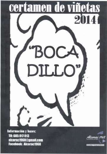 Cartel del certamen de viñetas (Foto TA)