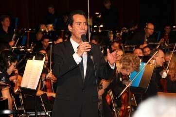José Vélez durante el concierto en el Auditorio en 2011 (Foto TA)