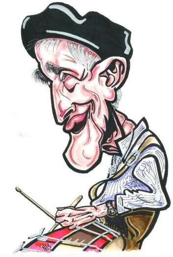 Caricatura de Pepe caña dulce visto por Dámaso del Pino (Foto TA)