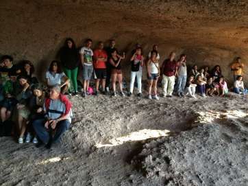 Asistentes a Cuatro Puertas el pasado sábado (Foto TA)