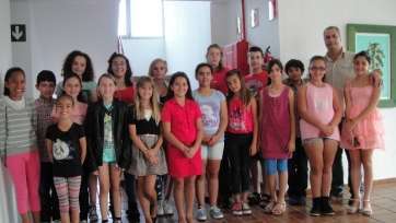 Integrantes del grupo Derque, dirigido pro Gustavo Sarmiento (Foto TA)