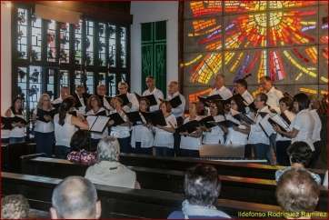 Momento de la actuación (Foto Ildefonso Rodríguez)