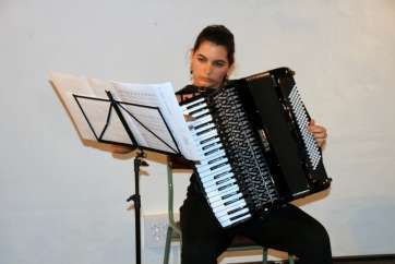 Un momento del concierto el pasado sábado (Foto Jesús Ruiz Mesa) 