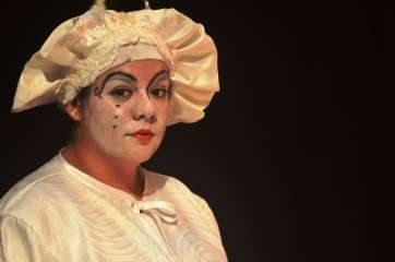 Una de las actrices del reparto (Foto TA)