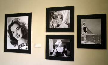 Fotografías que se exponen en la muestra (Foto Jesús Ruiz Mesa)