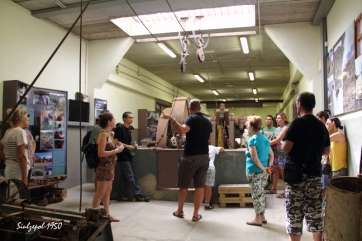 Un momento de la visita al Museo (Foto Luis López Sosa)