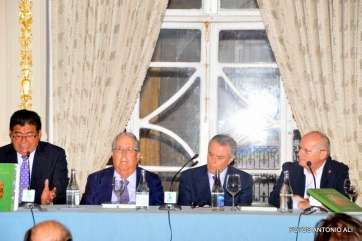 Momento de la presentación del libro (Foto Antonio Alí)