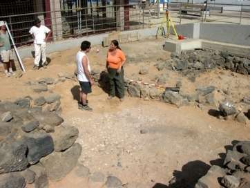 Yacimiento arqueológico de La Garita (Foto TA)