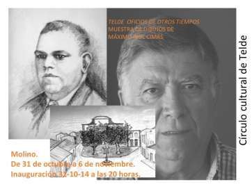 Cartel promocional de la muetra (Foto TA)