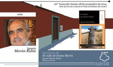 Cartel de la presentación del libro (Foto TA)