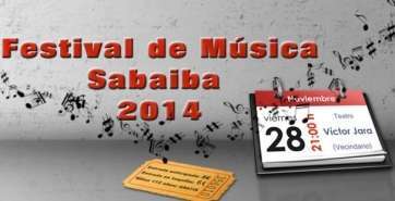 Cartel del Festival Sabaiba (Foto TA)