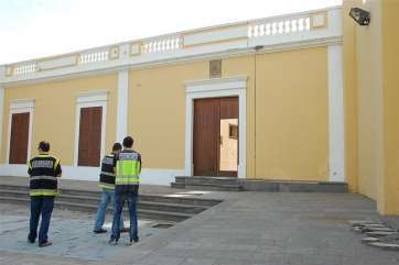 Imagen de archivo de uno de los robos en la Casa de la Condesa (Foto TA)