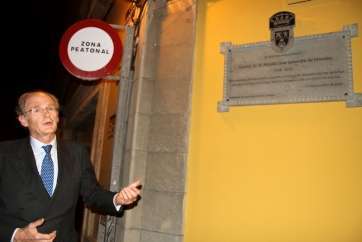 Homenaje a Nicolás Díaz-Saavedra (Foto Jesús Ruiz Mesa)