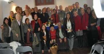 Asistentes al homenaje a Susi Arencibia (Foto Teldeenfiestas)