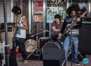 Actuación de la banda teldense (Fto TA)