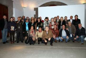 Participantes en el recital poético (Foto Jesús Ruiz Mesa)