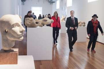 Álvarez junto a Castellano y Omar-Pascual, este miércoles en la presentación (Foto TA)