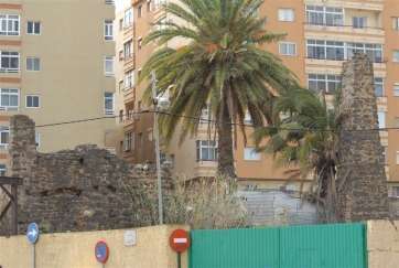 Restos del ingenio azucarero de Los Picachos en Telde (Foto TA)