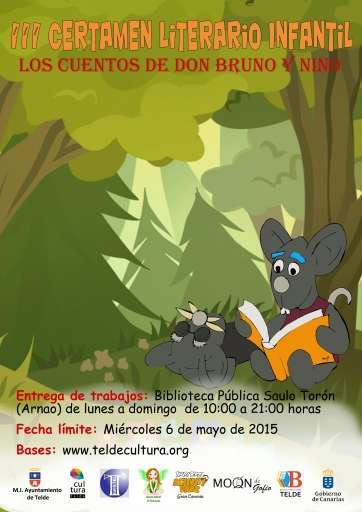 Cartel de la tercera edición Certamen Literario (Foto TA)