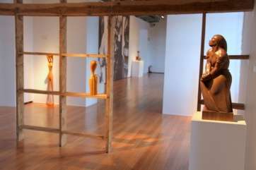 Una de las obras de Plácido Fleitas (Foto Jesús Ruiz Mesa)