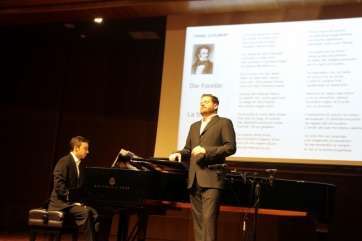 Un momento del concierto (Foto TA)