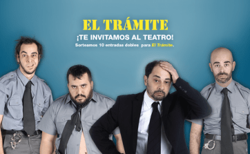 Actores de El Trámite (Foto TA)