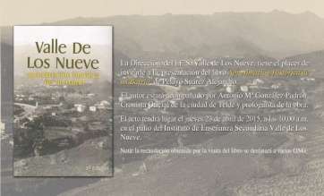 Invitación del acto (Foto TA)