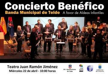 Cartel del concierto benéfico (Foto TA)