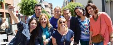 Foto de la presentación del acto del Día de las Madres (Foto TA)