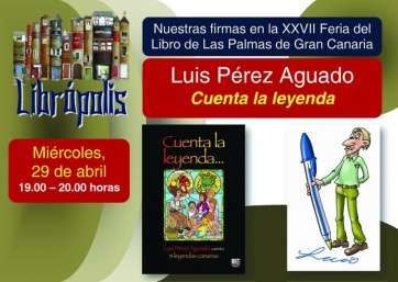 Cartel del acto de presentación de la obra (Foto TA)