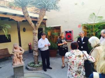 Momento de la visita (Foto TA)