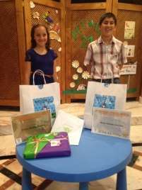 Los premiados en el III Certamen Literario Infantil de cuentos (Foto TA)