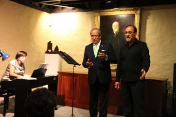 Instante del recital del pasado jueves (Foto Jesús Ruiz)