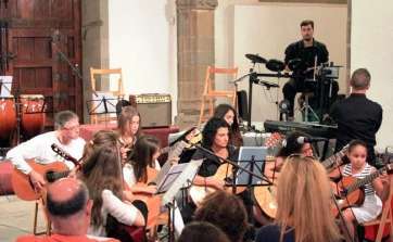 Concierto de clausura del curso 2014-2015 de la Esmut (Foto TA)
