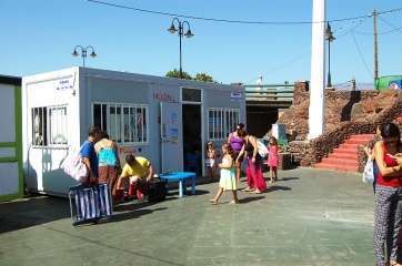 Imagen de archivo de la biblioplaya de Melenara (Foto TA)