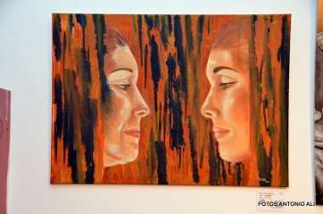 Una de las obras de la exposición (Foto Antonio Alí)