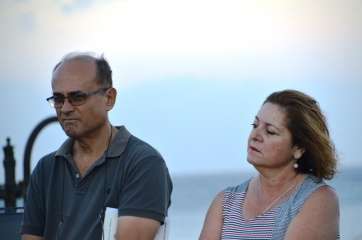 Guadalupe Santana y Julio Pérez Tejera, en una imagen reciente (Foto TA)