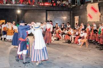 Participación de uno de los grupos (Foto Ildefonso Rodríguez)