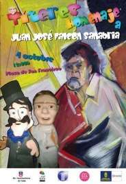 Cartel de la obra (Foto TA)