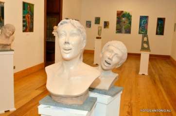 La exposición se inauguró anoche (Foto Antonio Alí)