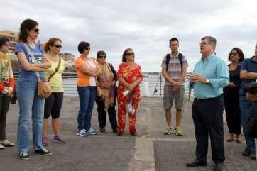 Un momento de la ruta realizada el pasado sábado (Foto Jesús Ruiz Mesa)
