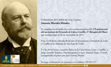 Cartel anunciador de la actividad (Foto TA)