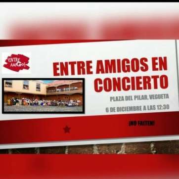 Cartel del concierto (Foto TA)