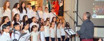 Momento del concierto de esta noche (Foto Antonio Alí)