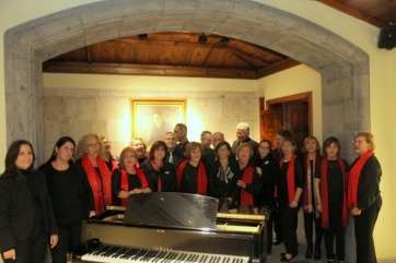 El grupo Amati, antes del concierto de anoche (Foto TA)